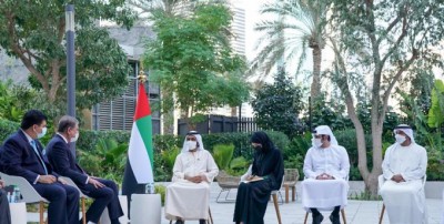 Qureshi meets UAE PM