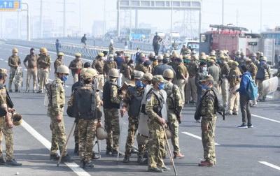 Security up in Gurugram as farmers' plan to block Delhi-Jaipur NH