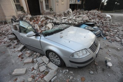 Strong aftershocks jolt Croatia as rescue efforts continue