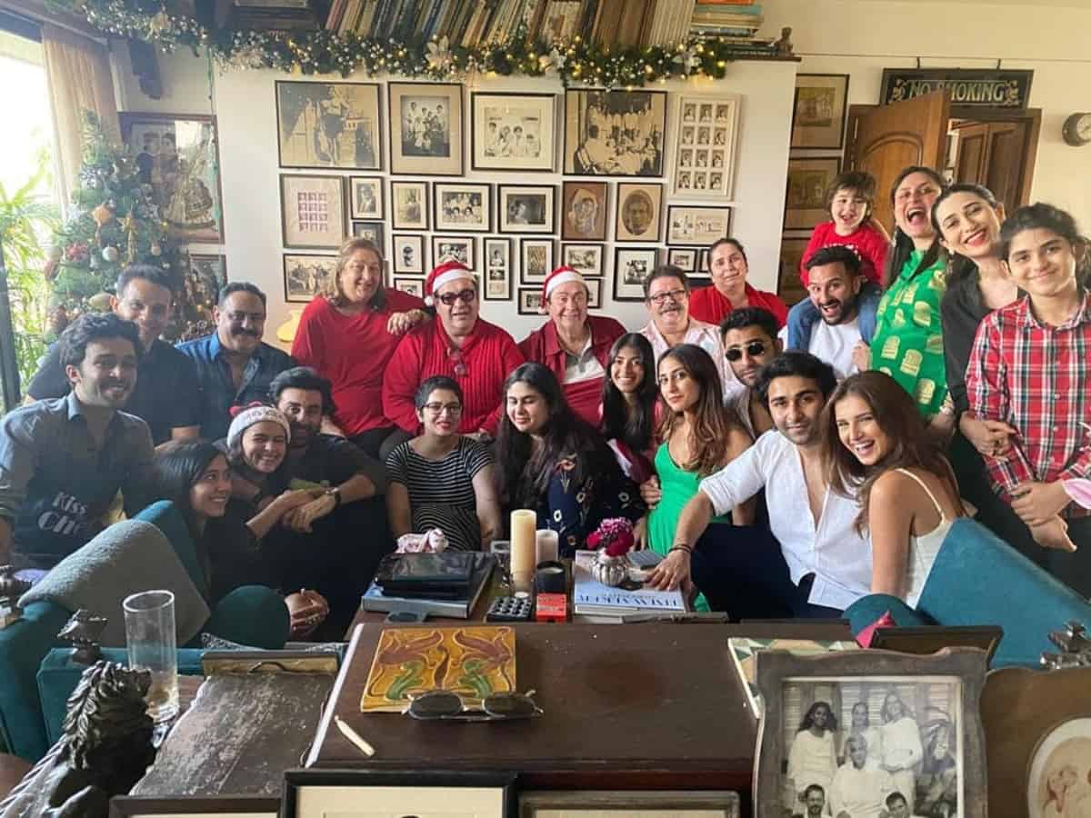 Big fat Kapoor's Christmas party: Alia Bhatt, Tara Sutaria are a family now!