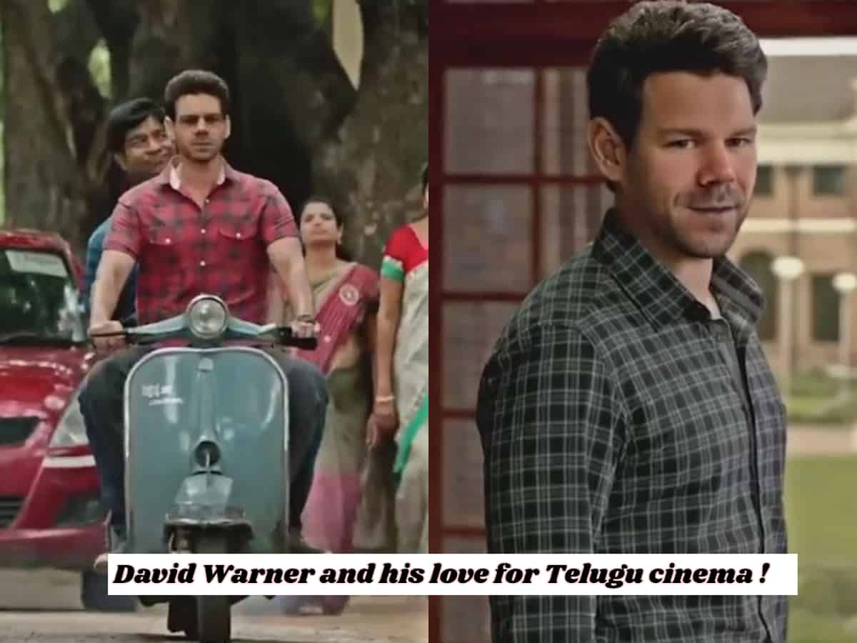 Viral video: David Warner ends 2021 with a Tollywood twist