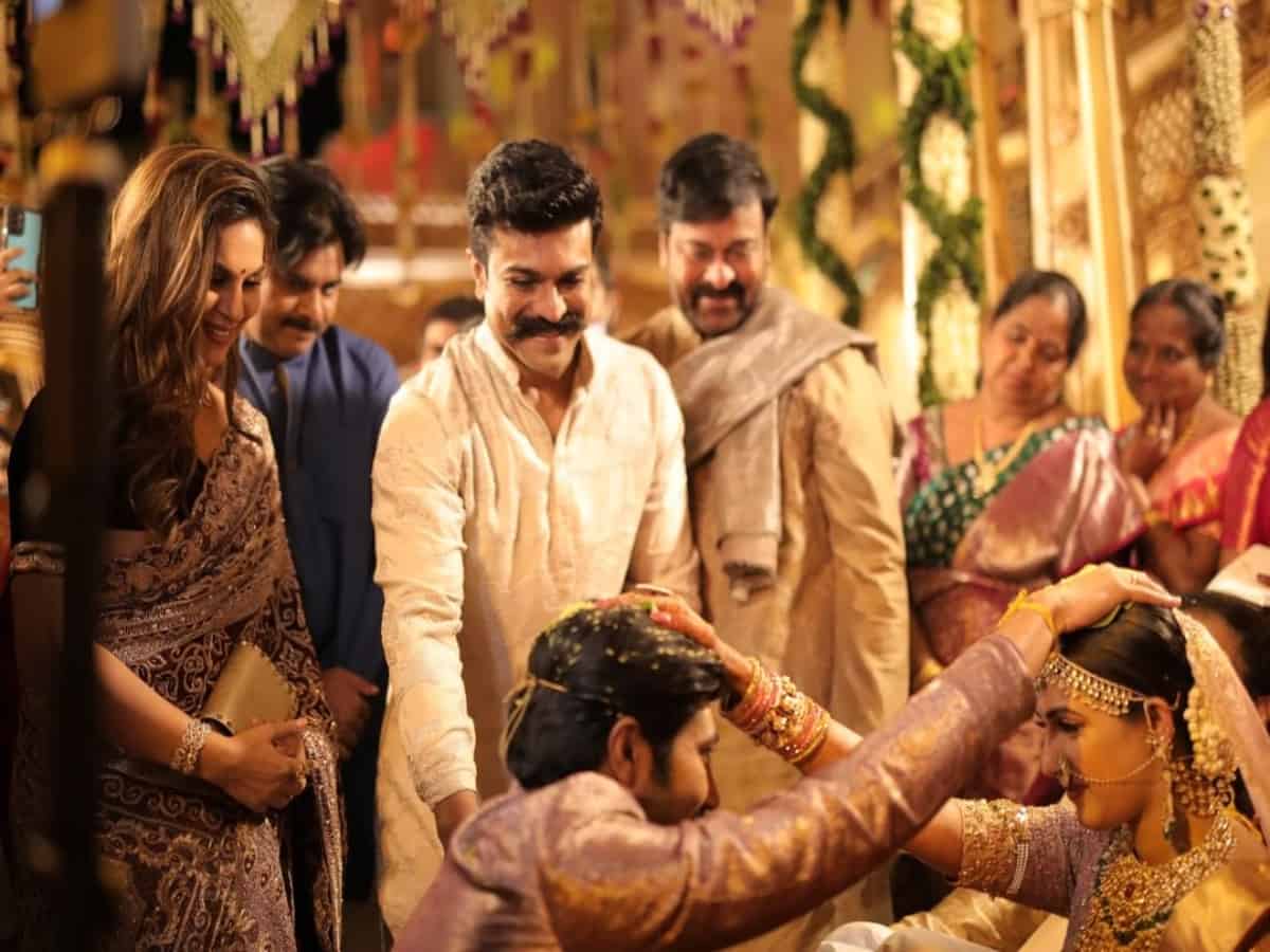 Chiranjeevi’s niece Niharika gets hitched in a traditional Telugu ceremony in Udaipur