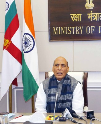 Rajnath to attend Veterans Day in Bengaluru on Thursday