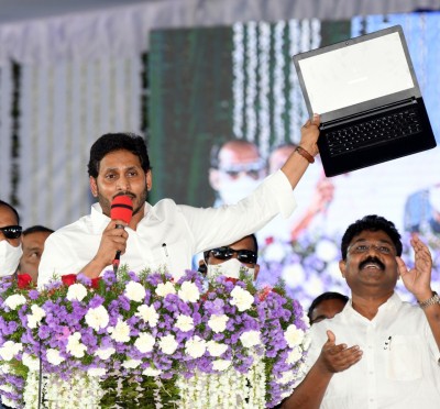 Andhra CM credits Rs 6.6k cr into 45 lakh mothers' accounts
