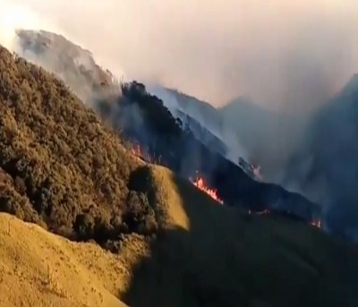 Dzukou Valley wildfire: Shah calls up Manipur CM, assures all help