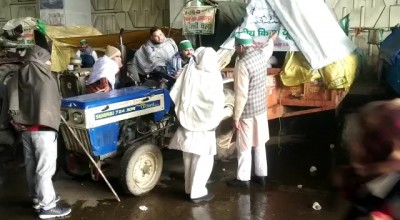 Farmers' agitation continues for 39th day amid biting cold, rain