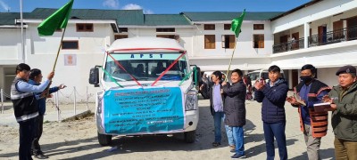 First-ever bus service in Arunachal border area flagged off