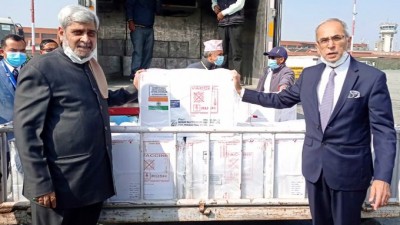 First phase of Covid vaccination drive begins in Nepal