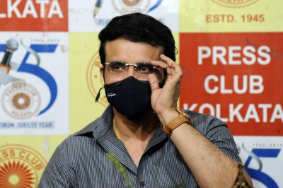 Ganguly hospitalised again with chest pain