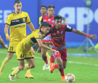 Jamshedpur end string of defeats with 0-0 draw vs Hyderabad