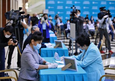 Kazakh ruling party wins parliamentary election