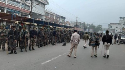 Over 100 injured in police-teacher clash in Tripura