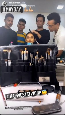 Rakul Preet resumes shoot of 'MayDay', says she's happiest at work