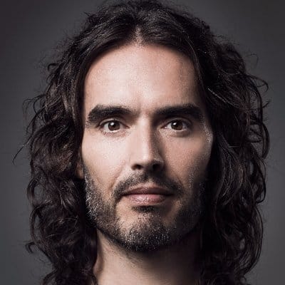 Russell Brand's wife finds his energy levels exhausting