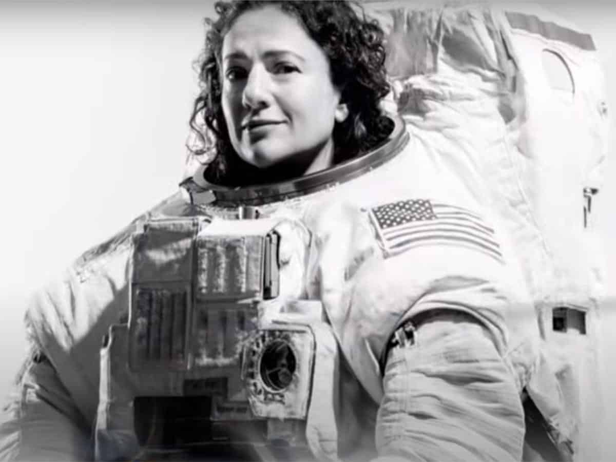 first woman to land on moon