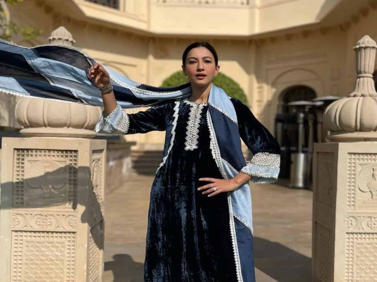 Newly married Gauahar Khan looks 'ethereal in ethnic' during her Udaipur vacay