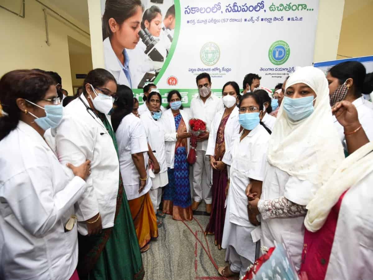 Eight mini hubs for Telangana Diagnostics launched today