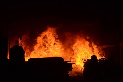 20 injured in Afghan dry port blaze