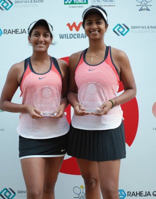 AITA Women's C'ship: Sravya Shivani-Sharmada win doubles title
