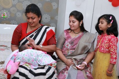 Andhra Deputy CM gives birth to baby girl