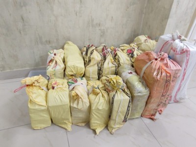 Bihar police seize 265 kg charas, arrest 3 Nepalese