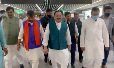 During Bengal trip, Nadda to address intellectuals, lunch with jute mill worker