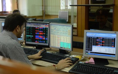 Equity indices gain after choppy start, RIL up 2%