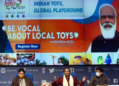 Govt launches website for 'India Toy Fair - 2021'