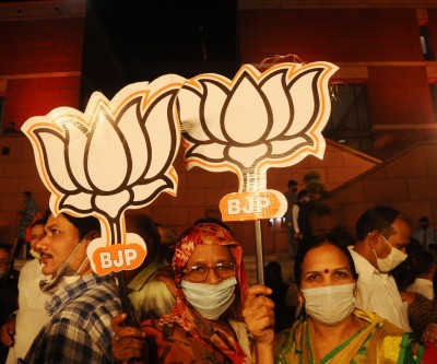Guj civic polls result victory of Modi's development politics: BJP