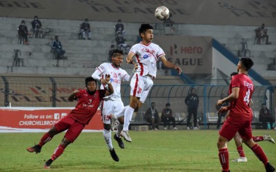 I-League: Table toppers Churchill, Aizawl play out goalless draw