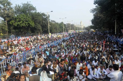 Left-Cong to hold mega rally at Kolkata's brigade ground tomorrow