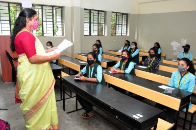 Regular classes for grades 6 to 8 across most Karnataka areas