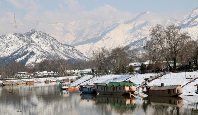 Respite from bone chilling cold in Kashmir