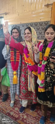 Safeena Beigh elected chairperson of Baramulla DDC