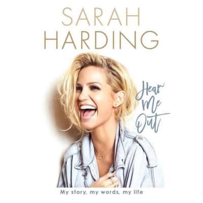 Sarah Harding's autobiography on stands in March