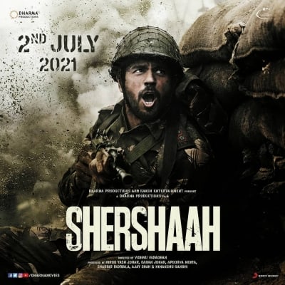 Sidharth Malhotra-starrer 'Shershaah' in theatres on July 2