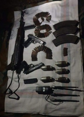 Terror hideout busted in J&K; arms, ammunition seized