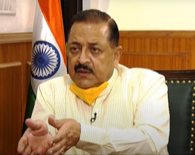Union Minister Jitendra Singh calls on Assam Guv in Guwahati