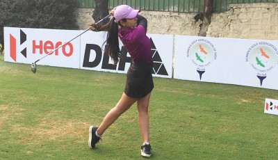Women's pro golf: Seher enters final round as leader in 4th leg