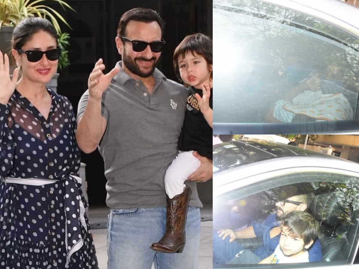 Paparazzi captures Kareena, Saif's second baby despite their privacy requests, see pics