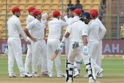 1st Test: Afghanistan reduced to 49/6 at tea