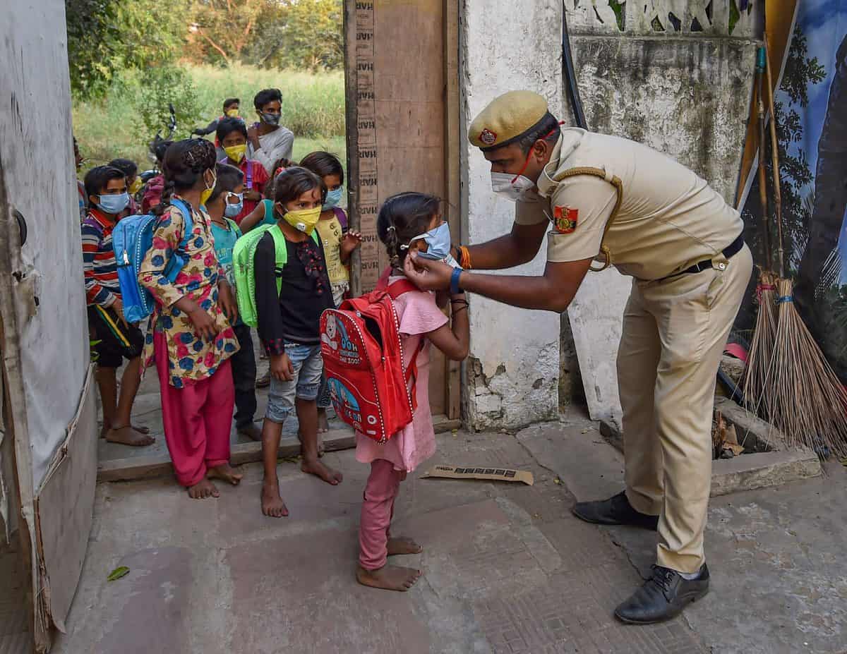 Covid resurgence: Telangana police take steps to ensure wearing of masks