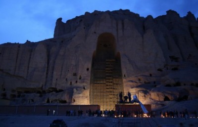 Afghans commemorate destruction of 2 Buddha statues
