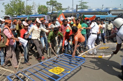 BJP's candidate selection goes awry, supporters stage protests in Bengal