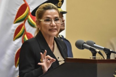 Ex-Bolivian Interim Prez transferred to women's prison