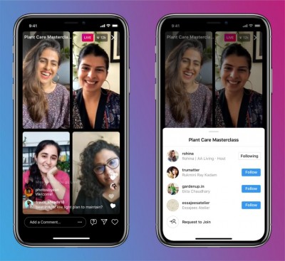 Facebook launches Live Rooms in Instagram
