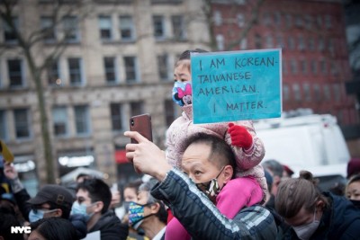 Hundreds in NY rally against anti-Asian hate