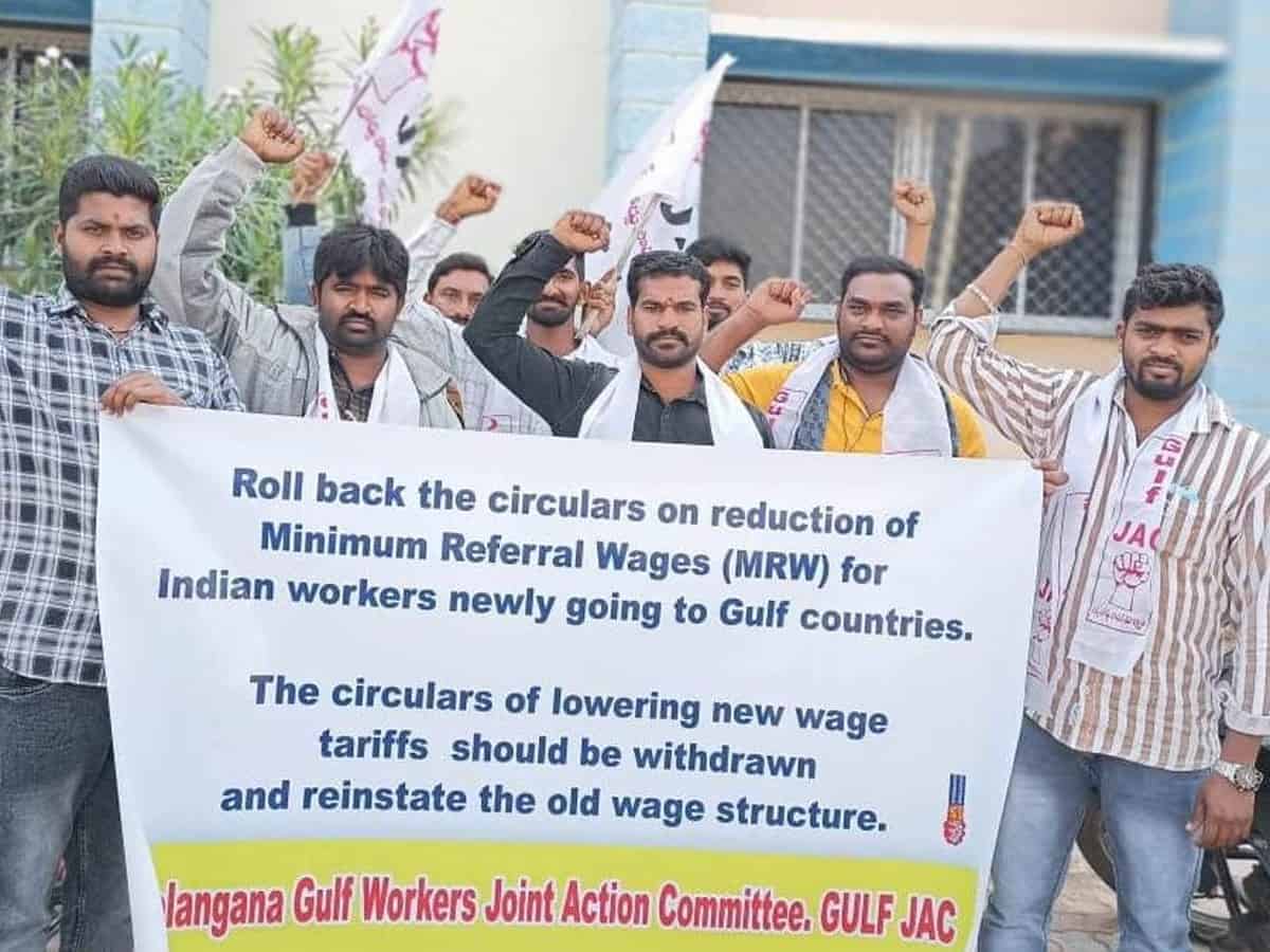 Gulf JAC delegation submit petition to rollback wage reduction