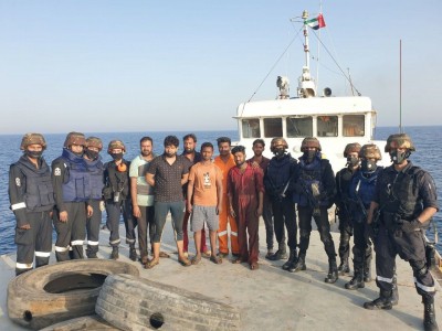 Indian Navy helps distressed merchant ship near Oman
