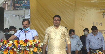 Kejriwal inaugurates Rs 480 cr sewer project in Kirari